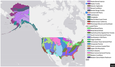 Expertise Regions Map