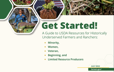 A Guide to USDA Resources for Historically Underserved Farmers and Ranchers