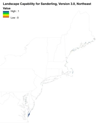 Landscape Capability for Sanderling, Version 3.0, Northeast 