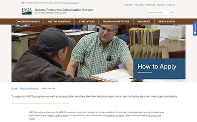 How to Apply to NRCS Programs