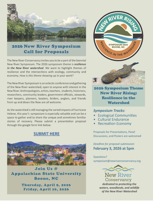 New River Conservancy - New River Symposium 2026