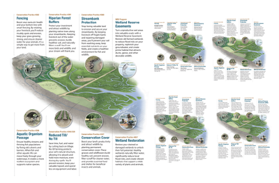 Aquatics Conservation Action:  Diagrams/Posters
