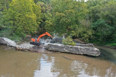Sower Dam - Progress