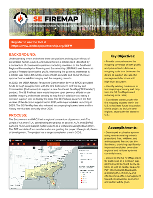 SE FireMap Fact Sheet