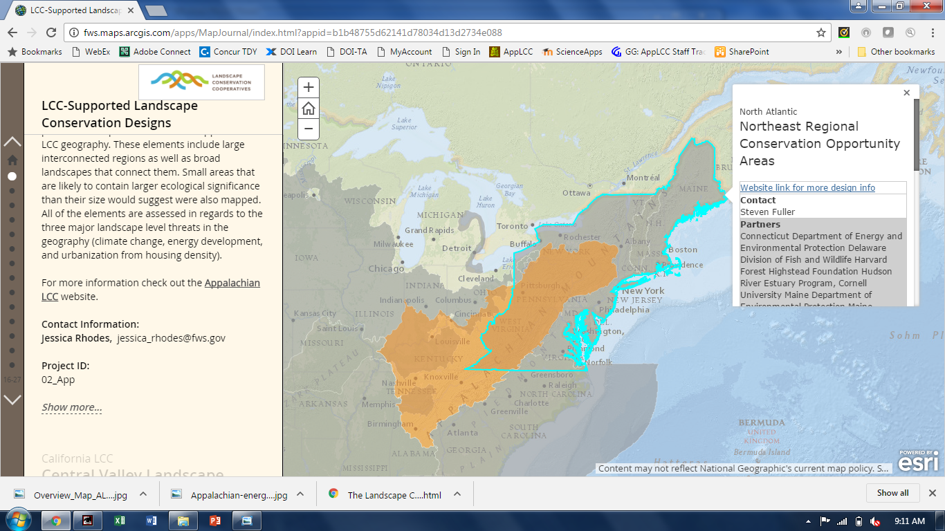 LCCs of the Northeast Region